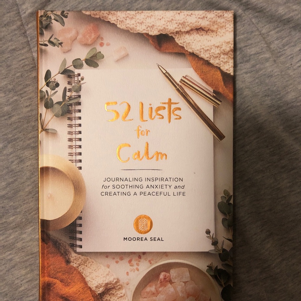 52 lists for calm perfect for gift